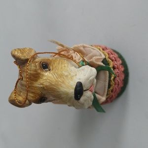 Airedale Terrier Dog Christmas Ornament Candy Box Katherine's Collection